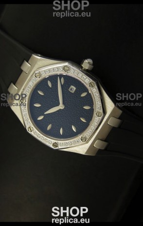Audemars Piguet Royal Oak Ladies Quartz Replica Watch in Steel Case