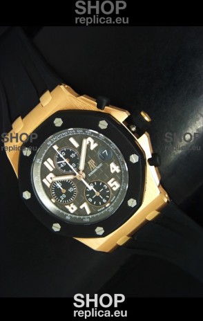 Audemars Piguet Royal Oak Offshore Pink Gold Swiss Watch - MIRROR REPLICA