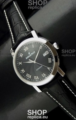 Audemars Piguet Jules Audemars Swiss Watch in Black Dial