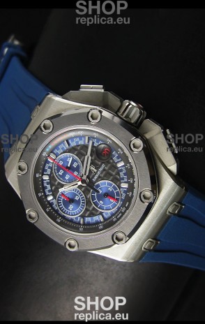 Audemars Piguet Royal Oak Offshore Michael Schumacher Titanium in Blue - Ultimate 1:1 3126 Movement