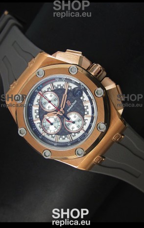 Audemars Piguet Royal Oak Offshore Michael Schumacher Quartz Movement in Rose Gold