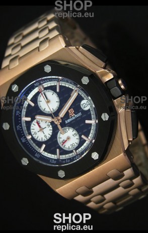 Audemars Piguet Royal Oak Offshore Watch in Pink Gold Case
