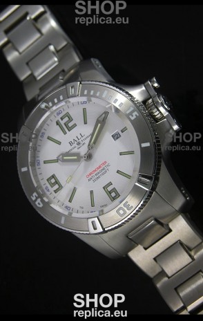 Ball Hydrocarbon Spacemaster Automatic Replica Watch in White Dial - Original Citizen Movement 