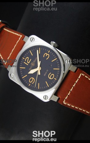 Bell & Ross Aviation BR03-92 Golden Heritage Edition Swiss Watch 
