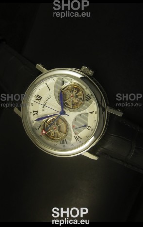 Breguet Dual Tourbillon Watch in Japanese Movement 