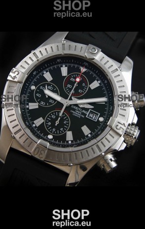 Breitling Avenger Seawolf Swiss Replica Watch in Black Dial