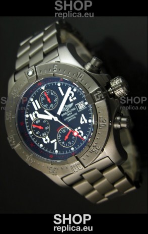 Breitling Skyland Avenger Swiss Replica Watch with PVD Coating - Mirror Replica