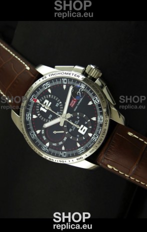 Chopard Mille Miglia GT XL Swiss Replica Watch in Brown Leather Strap - MIRROR REPLICA