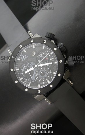 Jacob and Co EPIC II E1 Chonograph PVD Swiss Watch