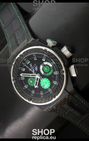 Hublot King Power F1 Interlago Limited Edition Swiss Watch in Green