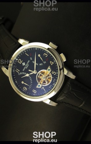 Patek Philippe Grand Complications Tourbillon Automatic Watch in Steel