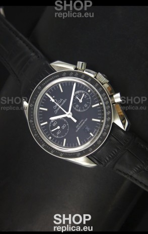 Omega Speedmaster Moon Watch Co-Axial Swiss Watch in Stainless Steel - 1:1 Mirror Replica