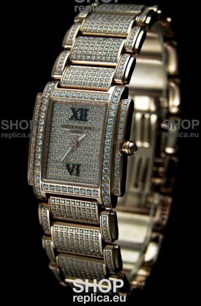 Patek Philippe Twenty Four Rose Gold Ladies Swiss Watch