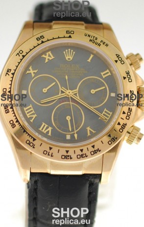Rolex Daytona Gold Japanese Replica Watch