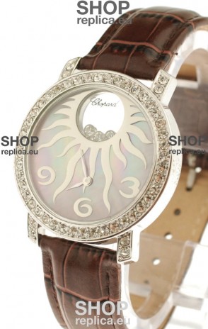 Chopard Happy Diamond Swiss Watch in Pearl Dial