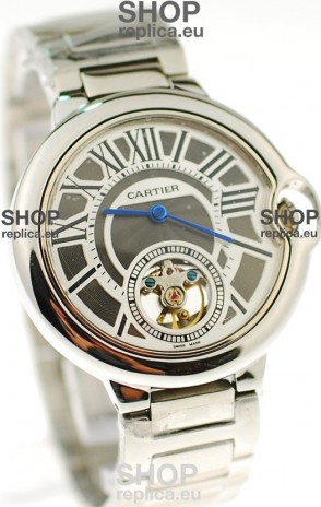 Ballon Bleu De Cartier flying Tourbillon Japanese Replica Watch