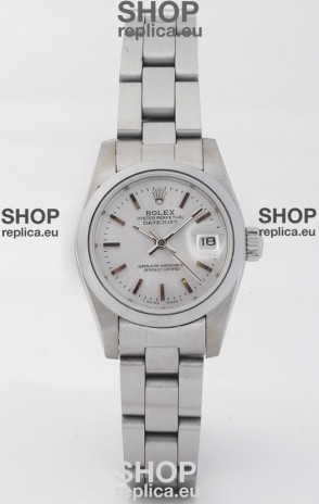 Rolex DateJust Silver-Lady's Replica Watch