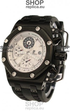 Audemars Piguet Royal Oak Offshore Survivor Swiss Chronograph Watch in White