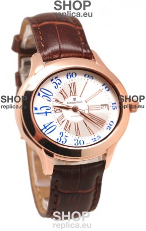 Audemars Piguet Millenary Hour and Minute Swiss Replica Rose Gold Watch