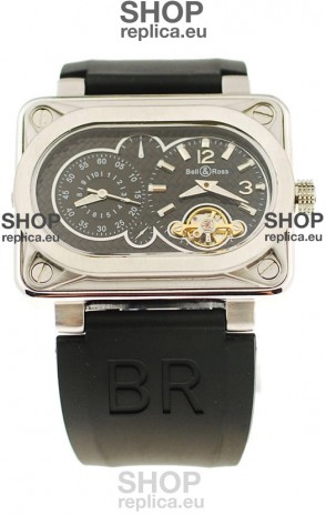 Bell and Ross BR Minuteur Tourbillon Japanese Steel Watch