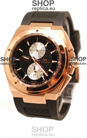 IWC Ingenieur Chronograph Japanese Gold Watch