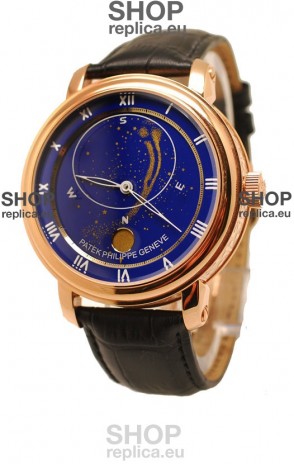 Patek Philippe Grand Complications Japanese Watch in Blue Dial
