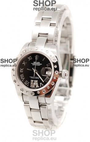Rolex Datejust Silver Ladies Replica Watch