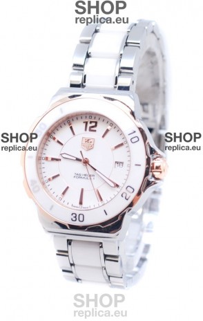 Tag Heuer Formula 1 Japanese Quartz Ladies Watch in Rose Gold Bezel