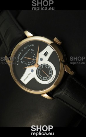 A.Lange & Sohne Zeitwerk Edition Japanese Watch Black Dial