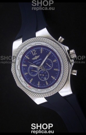 Breitling Bentley Chronograph Japanese Replica Watch in Blue Dial