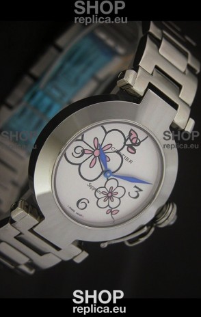 Cartier Pasha de Ladies Replica Watch in White Dial