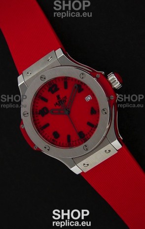 Hublot Big Bang King Swiss Quartz Watch in Red 