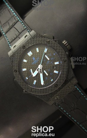Hublot Big Bang Full Carbon Swiss Watch - 1:1 Mirror Replica Watch