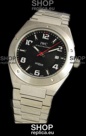 IWC Ingenieur Swiss Watch in Black Dial