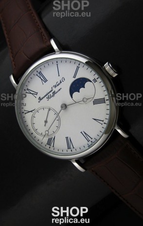 IWC Vintage Portifino MoonPhase Japanese Replica Watch in White