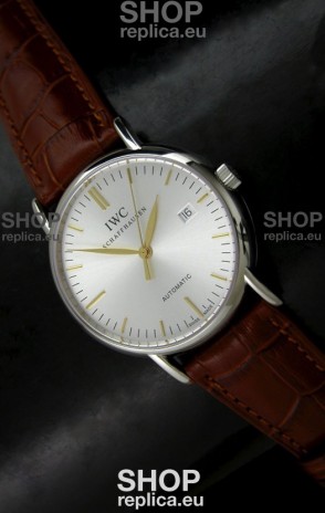 IWC Big Pilot Swiss Replica Watch in Stainless Steel Casing