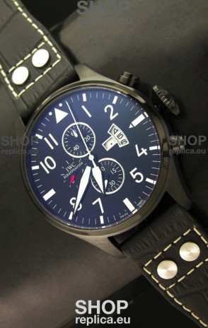 IWC Big Pilot Complications Japanese Replica PVD Watch
