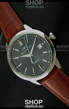 IWC Schaffhausen Ingenuier Vintage Swiss Replica Automatic Watch in Grey Dial