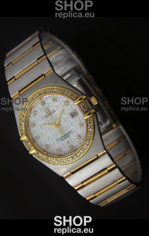 Omega Constellation Quartz in Steel Casing