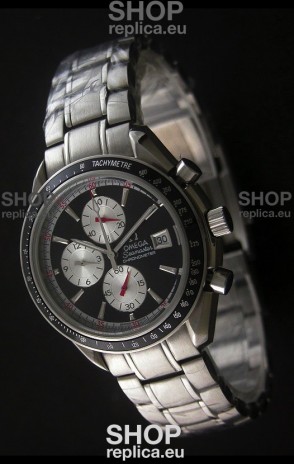 Omega Seamaster Chronometer Watch in Black Dial