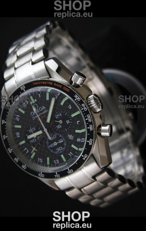 Omega Speedmaster HB-SIA Watch in Black Checked Dial