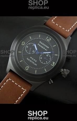 Radiomir Panerai Mare Nostrum Japanese PVD Automatic Watch
