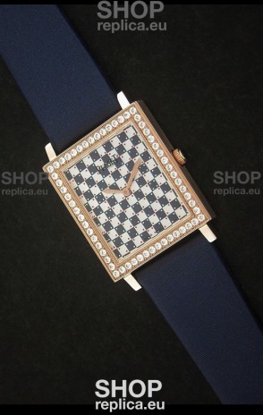 Piaget Black Tie Diamonds Lady Watch in Blue