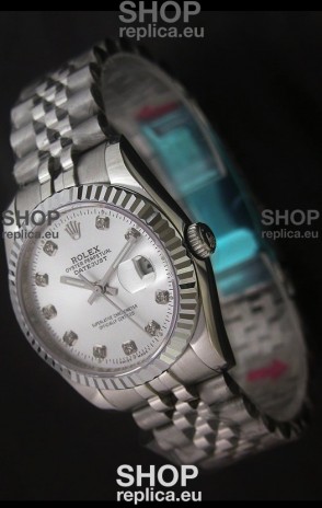 Rolex Datejust Oyster Perpetual Superlative ChronoMeter Japanese Replica Watch in Diamond Markers