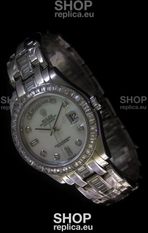 Rolex Day Date Diamonds Replica Watch
