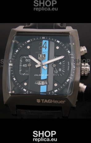 Tag Heuer Monaco Calibre 36 Japanese Black PVD Watch