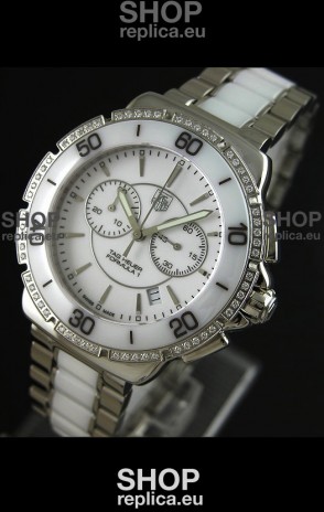 Tag Heuer Formula 1 Chronograph Swiss Replica Ceramic Ladies Watch