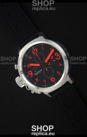 U-Boat Flightdeck Watch in Black Dial