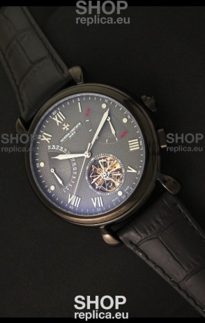 Vacheron Constantin Reserve Tourbillon Japanese Replica Watch in White Dial