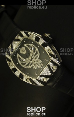 Richard Mille RM051 Tourbillon Swiss Watch in Leather Strap